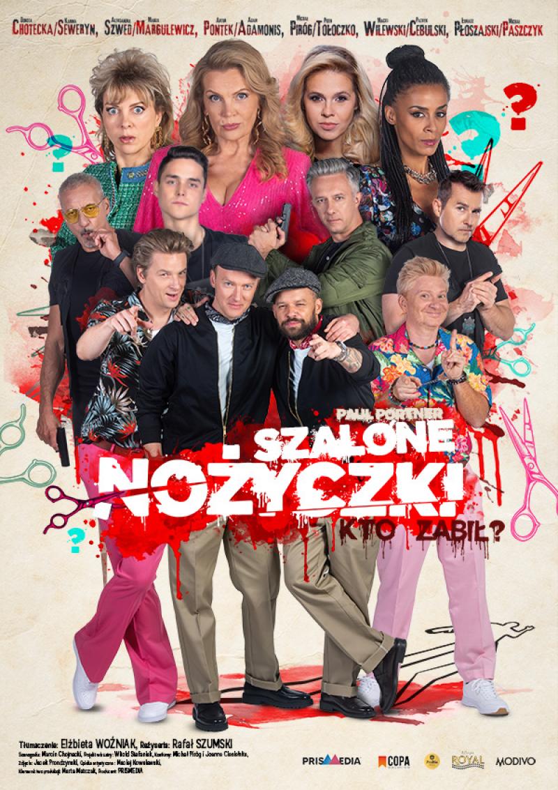 Teatralna jesie� w Busku-Zdroju. Pi�� spektakli na scenie BSCK. Foto: 43487_szalone_nozyczki.jpg 