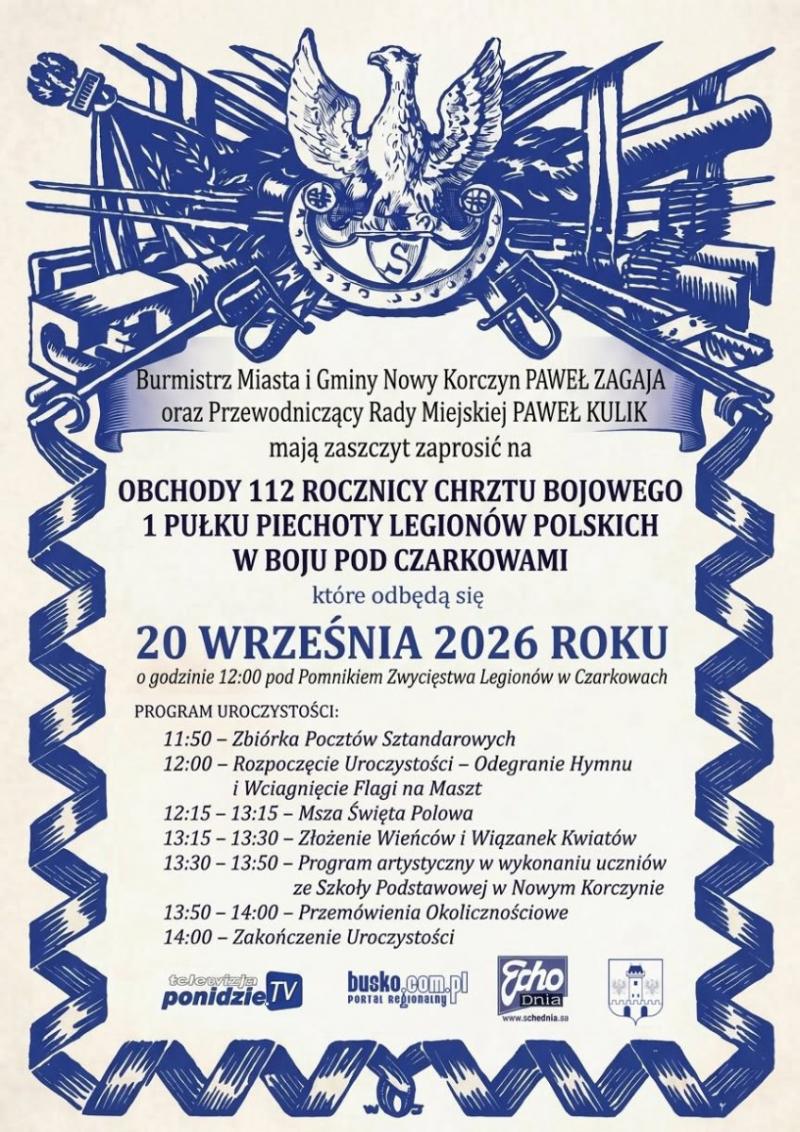112. rocznica chrztu bojowego 1 Pu�ku Piechoty Legion�w Polskich pod Czarkowami. Foto: 43504_bitwa_pod_czarkowami.jpg 