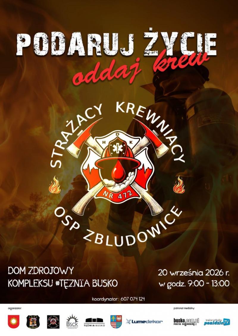 Oddaj krew w Busku-Zdroju. W niedziel� akcja 'Stra�acy Krewniacy' w Domu Zdrojowym. Foto: 43527_akcja_krwiodawstwa_dom_zdrojowy.jpg 