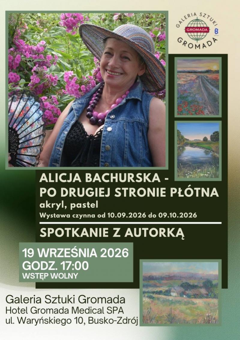 Wernisa� wystawy Alicji Bachurskiej. 'Po drugiej stronie p��tna' w Galerii Sztuki Gromada. Foto: 43529_alicja_bachurska_wystawa_hotel_Gromada.jpg 