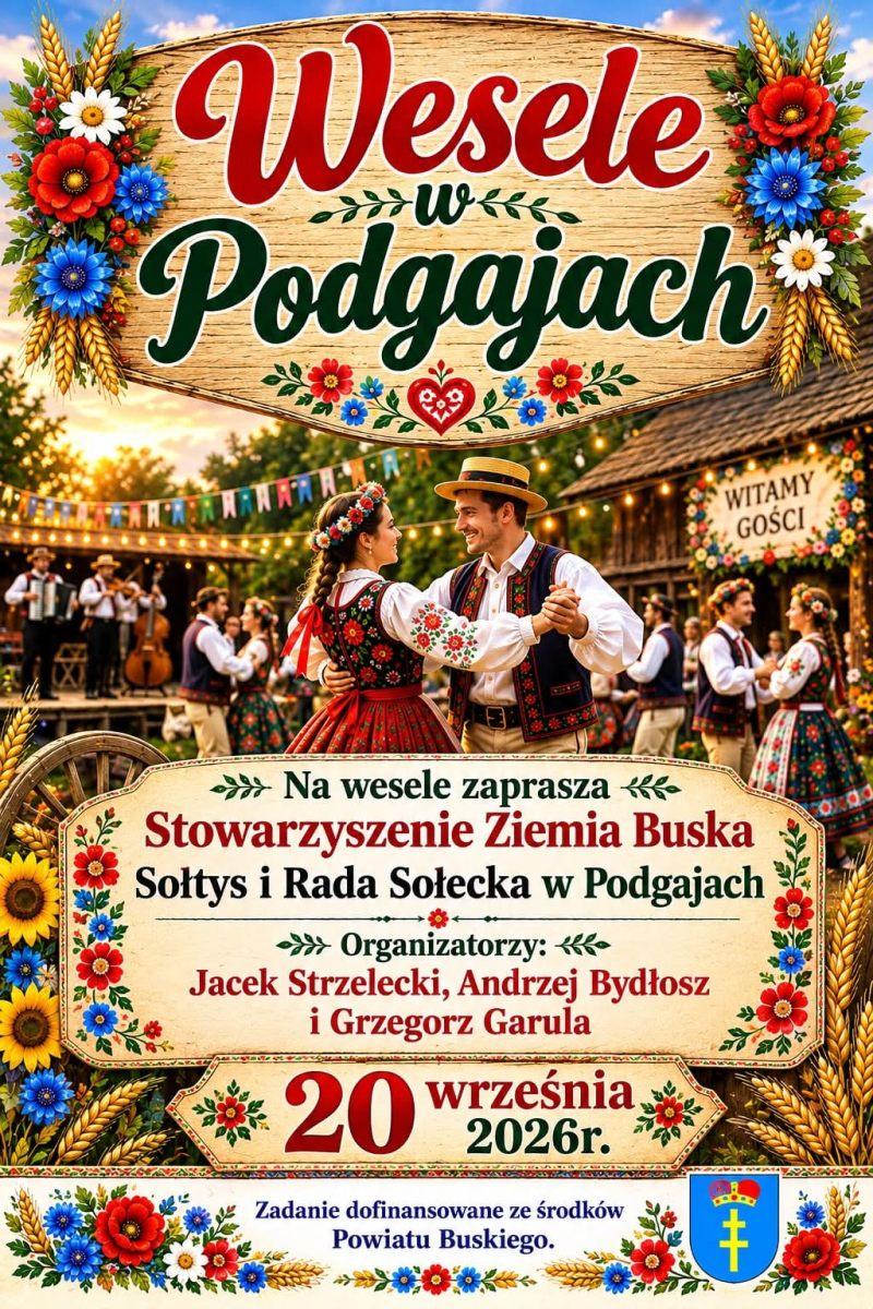 Tradycyjne wesele w Podgajach. B�dzie zabawa, obrz�dy i konkurs przy�piewek. Foto: 43548_wesele_podgaje.jpg 