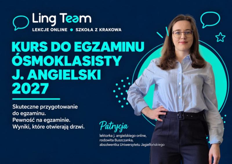 Egzamin �smoklasisty z angielskiego bez stresu? Ling Team rusza z zapisami na kurs przygotowawczy. Foto: 43562_ling_team_kurs_angielskiego.jpg 