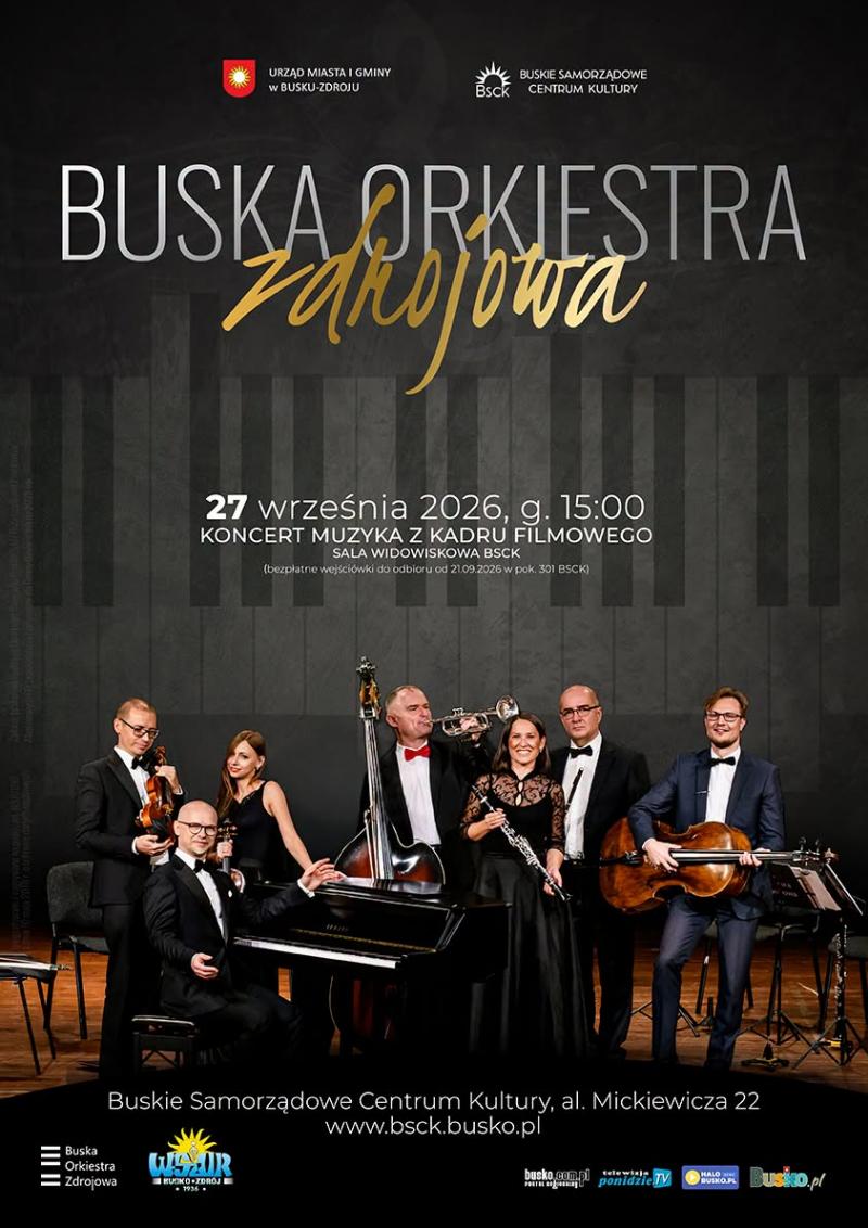 Muzyka filmowa zabrzmi w Busku-Zdroju. Koncert Buskiej Orkiestry Zdrojowej. Foto: 43576_buska_orkiestra_zdrojowa_koncert_bsck.jpg 