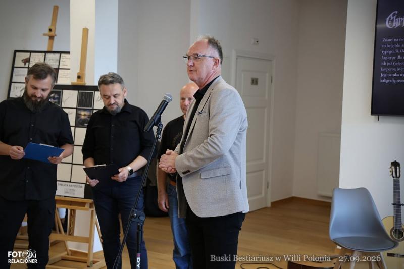 Buski Bestiariusz o�ywi� lokalne legendy. Niezwyk�y wernisa� w Galerii Sztuki Willi Polonia. Foto: 43613_bestiariusz_buski_wernisaz.jpg 