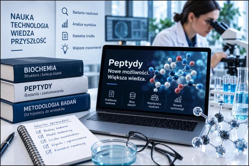 Peptydy wychodz� poza laboratoria. Wok� bada� naukowych ro�nie ca�y ekosystem informacji. Foto: 43622_art_semax.jpg 