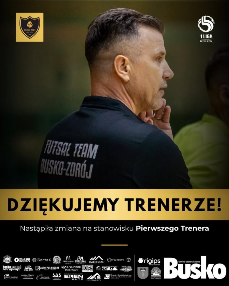 Zmiana trenera w Futsal Team Busko-Zdr�j. Wies�aw Francuz �egna si� z dru�yn�. Foto: 43683_zmiana_trenera_futsal.jpg 