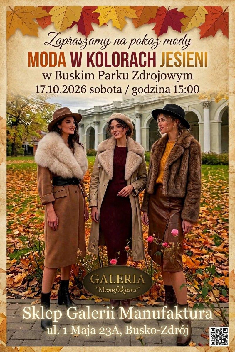 Pokaz mody 'Moda w kolorach jesieni'. W sobot� buski Park Zdrojowy zamieni si� w wybieg. Foto: 43721_pokaz_mody_jesiennej.jpg 