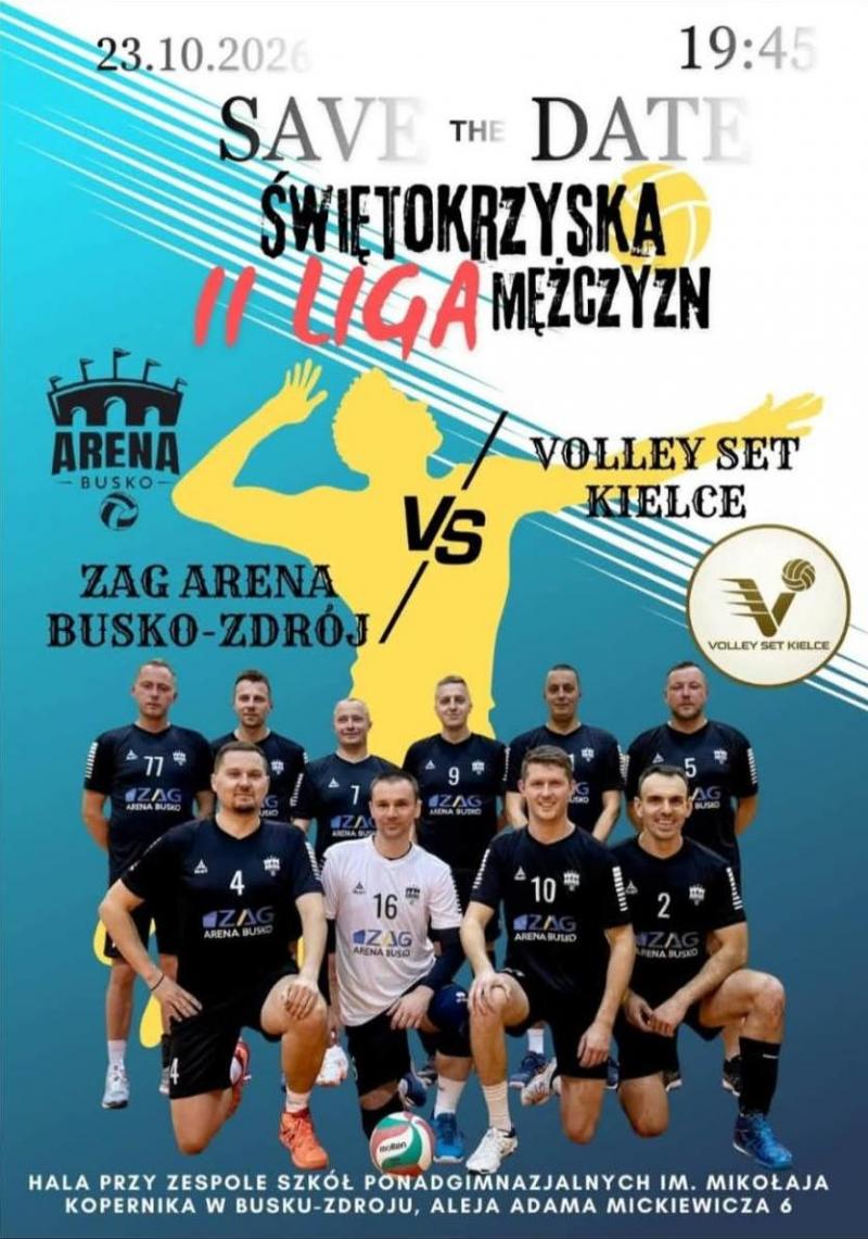 Siatkarskie emocje w Busku-Zdroju! ZAG Arena zagra z Volley Set Kielce w II Lidze �wi�tokrzyskiej. Foto: 43772_zag_arena_busko_zdroj.jpg 