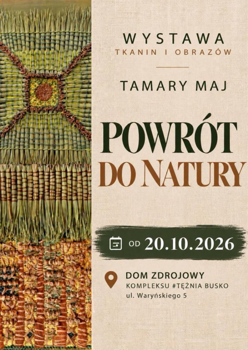 Takiej sztuki nie spotyka si� na co dzie�. 'Powr�t do Natury' Tamary Maj w Domu Zdrojowym. Foto: 43776_powrot_do_natury.jpg 